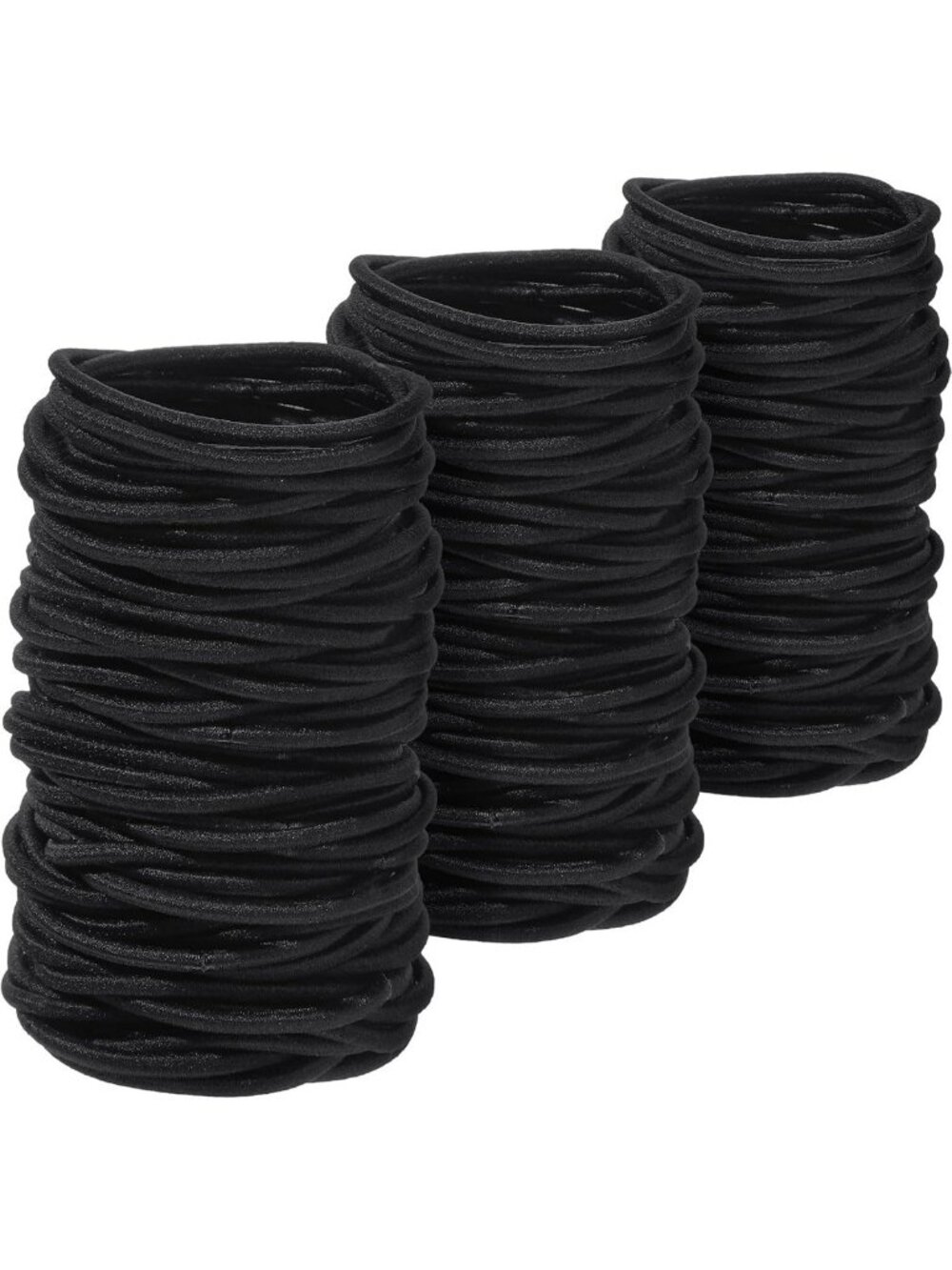 Bulk 2000 Pcs Hair Ties - Strong Elastic Ponytail Holders for All Hair Types